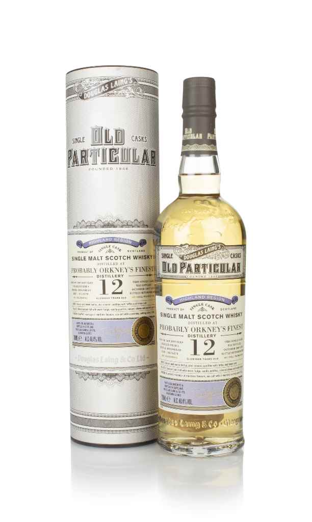 Probably Orkney's Finest Distillery 12 Year Old 2007 (cask 14270) - Old Particular (Douglas Laing) 70cl product image