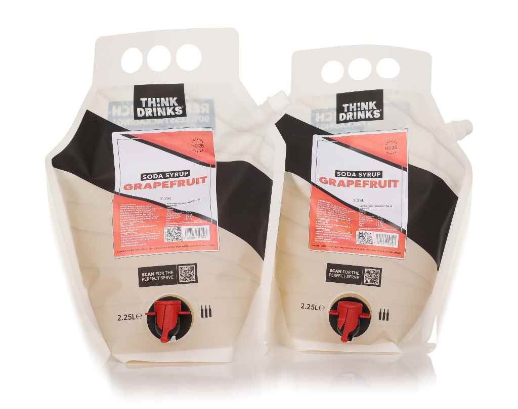 Think Drinks - Grapefruit Soda 2 x 2.25L 450cl product image