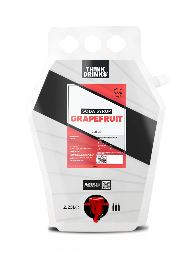 Think Drinks - Grapefruit Soda 2 x 2.25L 450cl product image