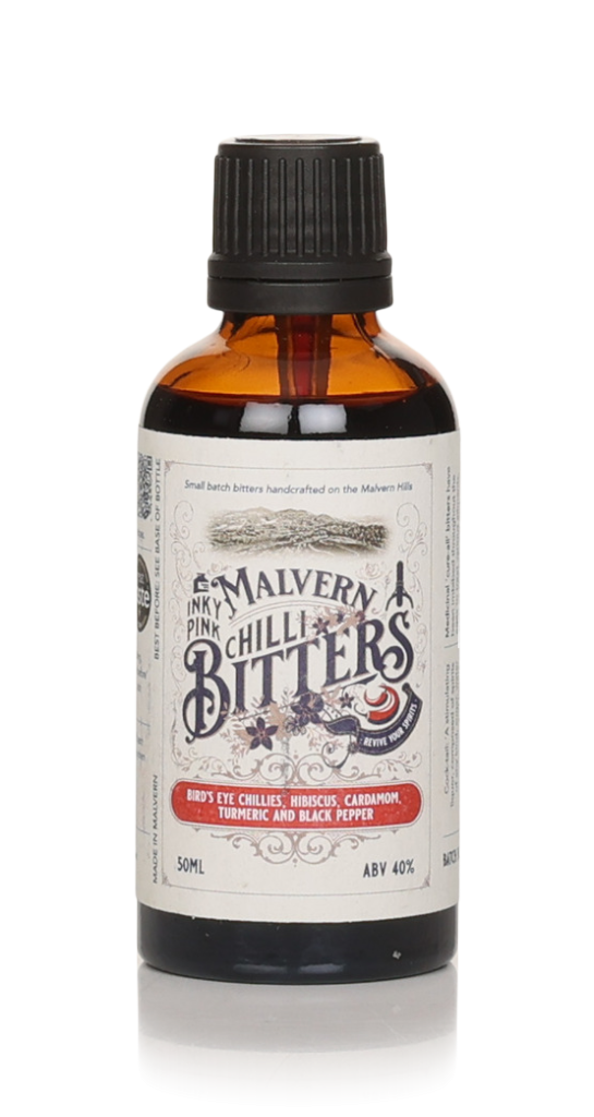 Malvern Inky Pink Chilli Bitters 5cl product image