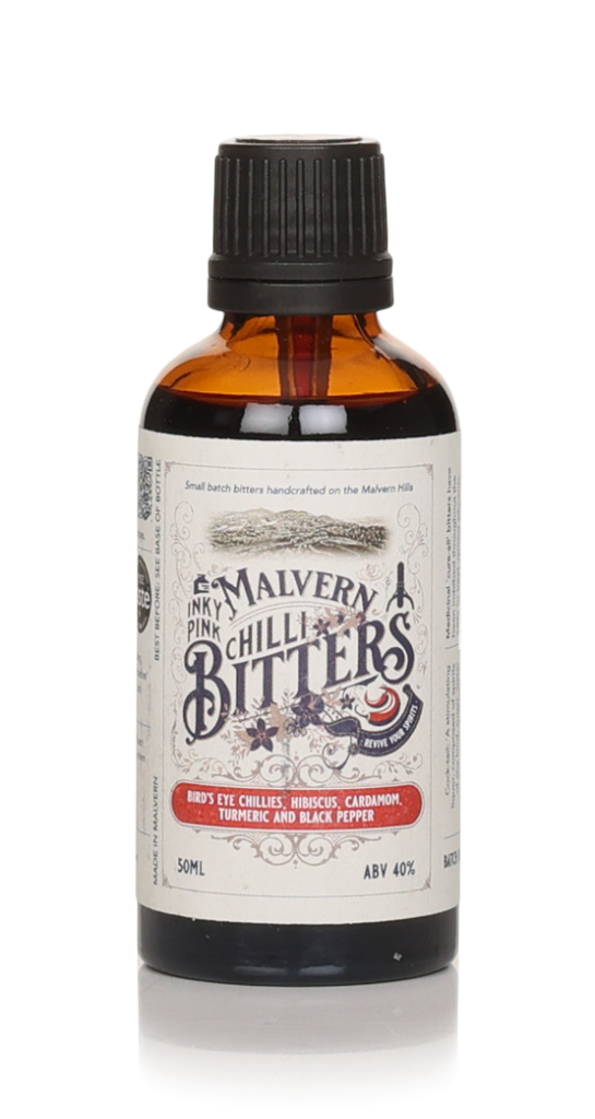 Malvern Inky Pink Chilli Bitters 5cl product image