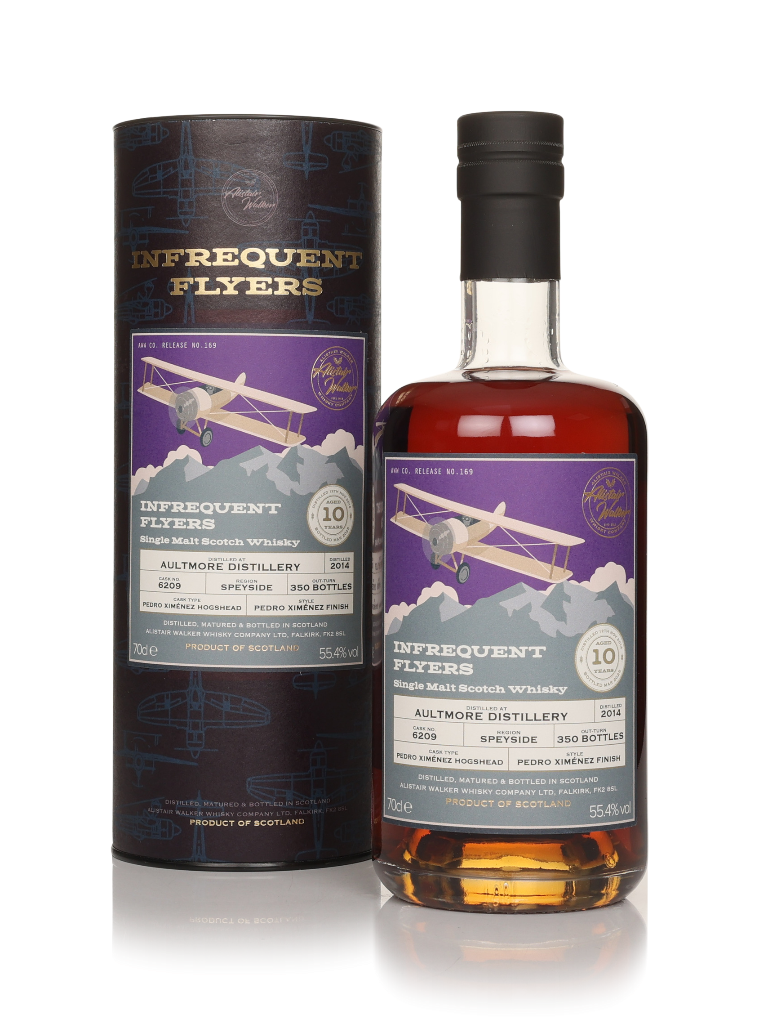 Aultmore 10 Year Old 2014 (cask 6209) - Infrequent Flyers (Alistair Walker) 70cl product image