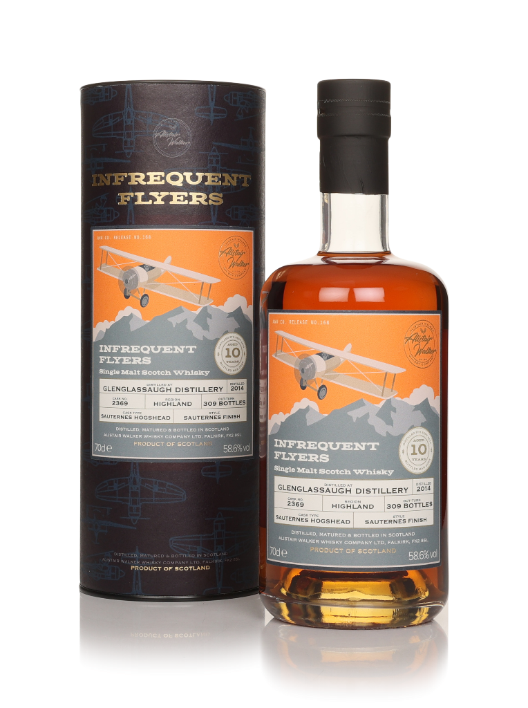 Glenglassaugh 10 Year Old 2014 (cask 2369) - Infrequent Flyers (Alistair Walker) 70cl product image