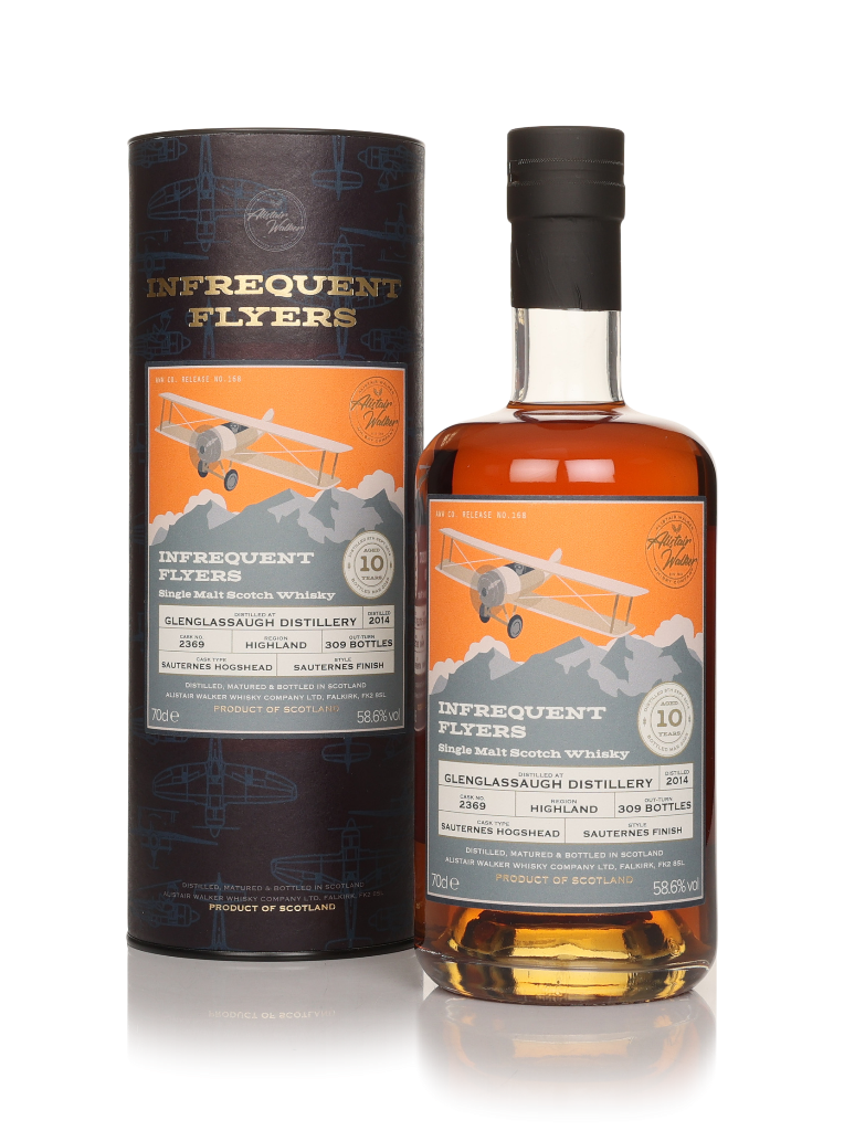 Glenglassaugh 10 Year Old 2014 (cask 2369) - Infrequent Flyers (Alistair Walker) 70cl product image