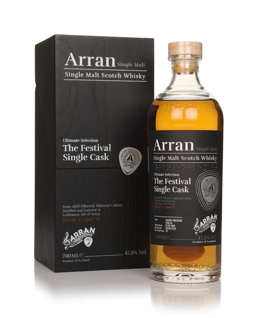 Arran 24 Year Old 1996 (cask 48) - Arran Malt & Music Festival 2020 70cl product image