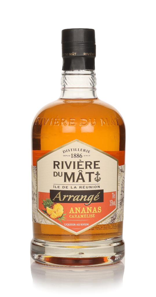 Rivière du Mât Rhum Arrangé Ananas Caramelise (Pineapple) 70cl product image