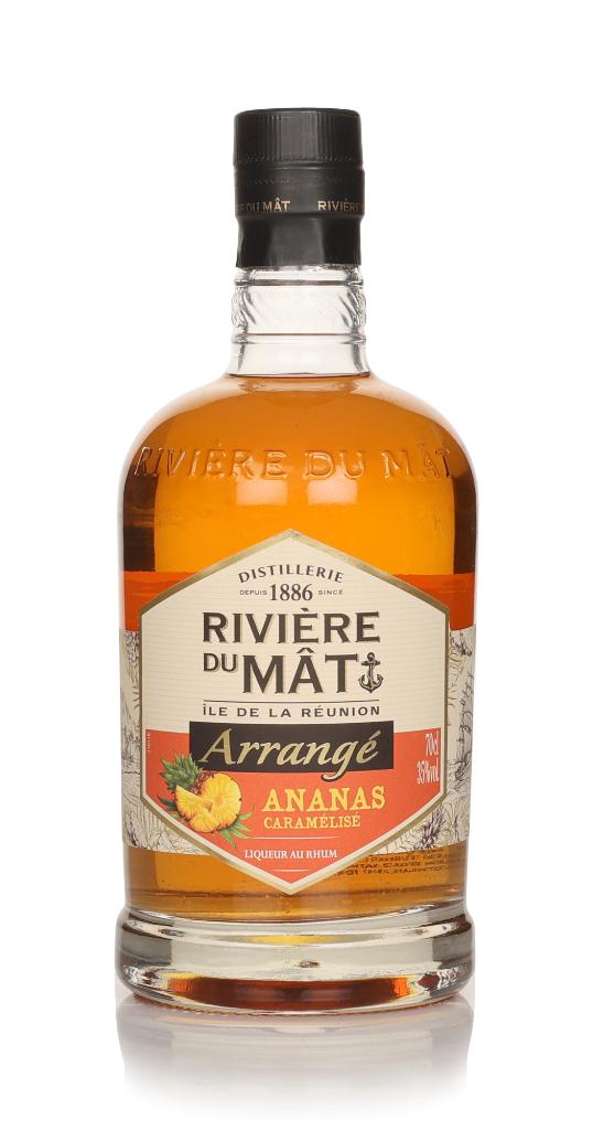 Rivière du Mât Rhum Arrangé Ananas Caramelise (Pineapple) 70cl product image