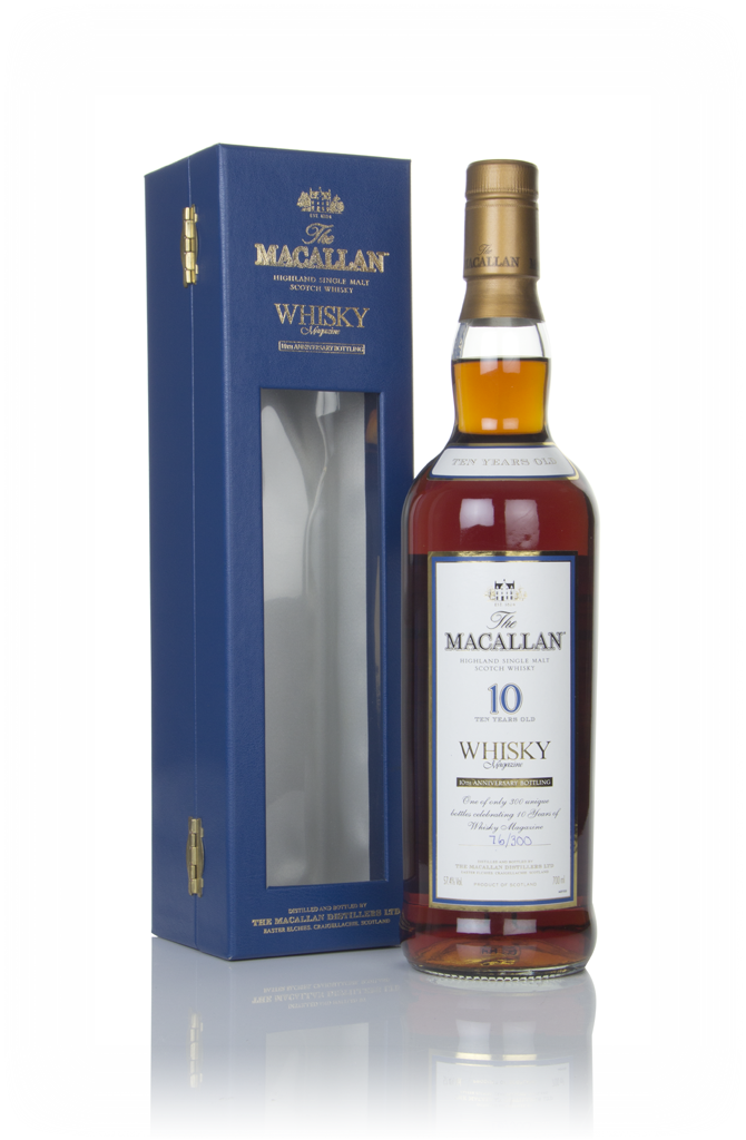 The Macallan 10 Year Old - Whisky Magazine 10th Anniversary 70cl product image