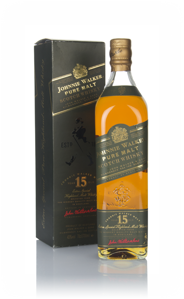 Johnnie Walker Green Label 15 Year Old - 1990s 70cl product image