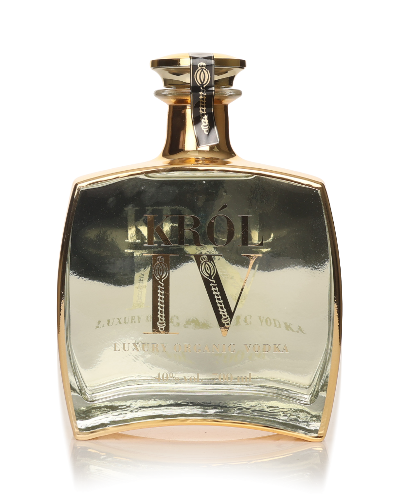 KRÓL IV Luxury Organic Vodka Single 70cl product image