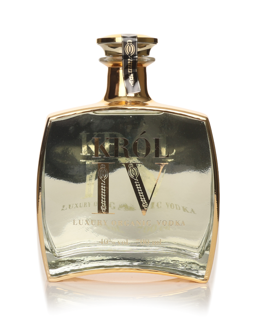 KRÓL IV Luxury Organic Vodka Single 70cl product image