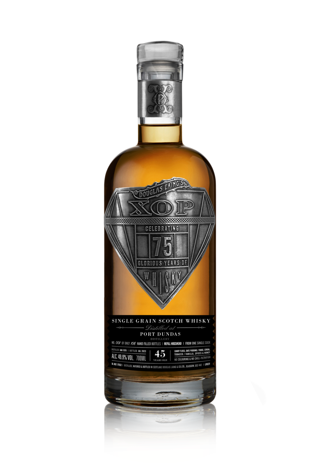 Port Dundas 45 Year Old 1978  - Xtra Old Particular 75th Anniversary (Douglas Laing) 70cl product image