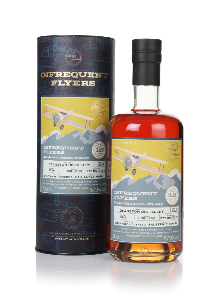 Deanston 12 Year Old 2009 (cask 6346) - Infrequent Flyers (Alistair Walker) 70cl product image