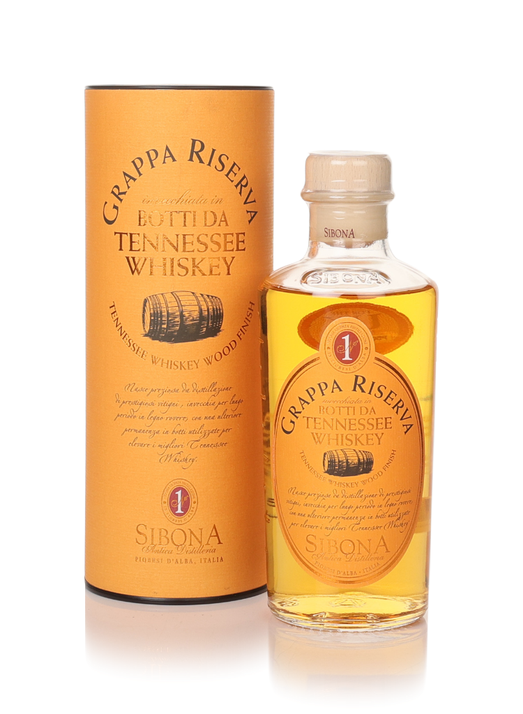 Sibona Grappa Riserva Tennessee Whiskey Wood Finish 50cl product image