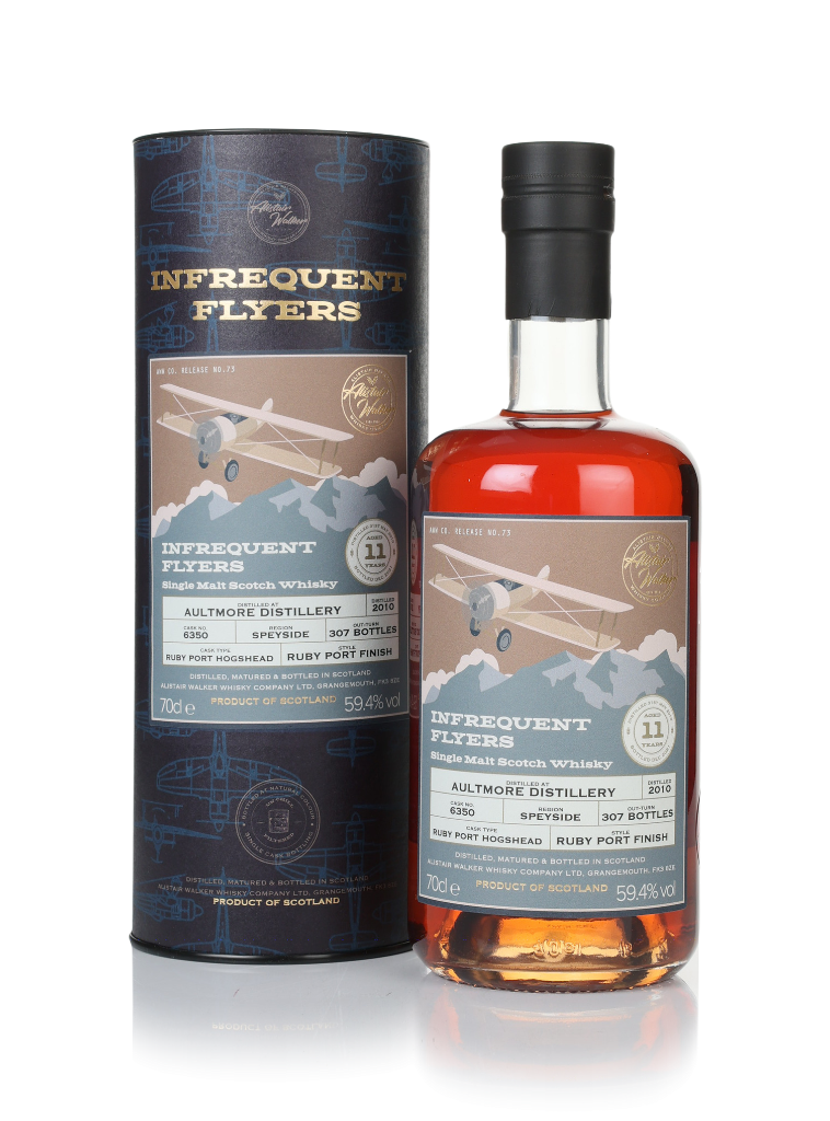 Aultmore 11 Year Old 2010 (cask 6350) - Infrequent Flyers (Alistair Walker) 70cl product image