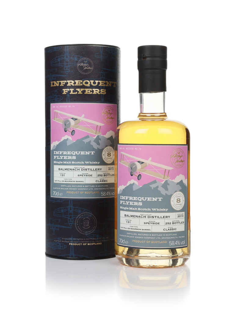 Balmenach 8 Year Old 2013 (cask 131) - Infrequent Flyers (Alistair Walker) 70cl product image