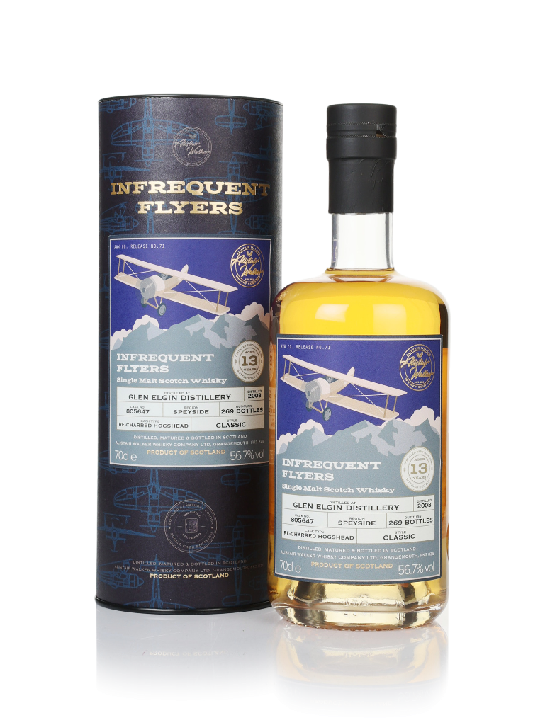 Glen Elgin 13 Year Old  2008 (cask 805647) - Infrequent Flyers (Alistair Walker) 70cl product image