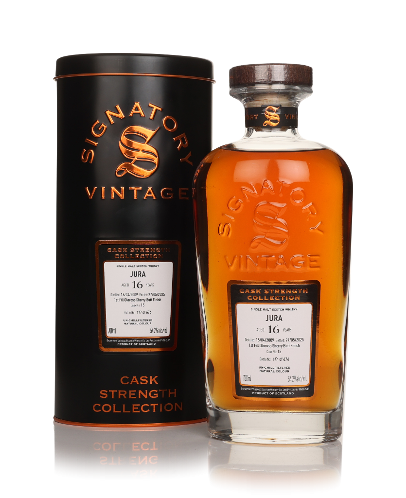 Jura 16 Year Old 2009 (cask 15) - Cask Strength Collection (Signatory) 70cl product image