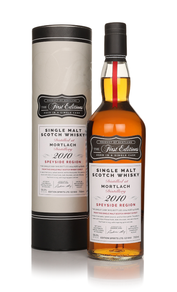 Mortlach 14 Year Old 2010 (cask HL21240) - The First Editions (Hunter Laing) 70cl product image