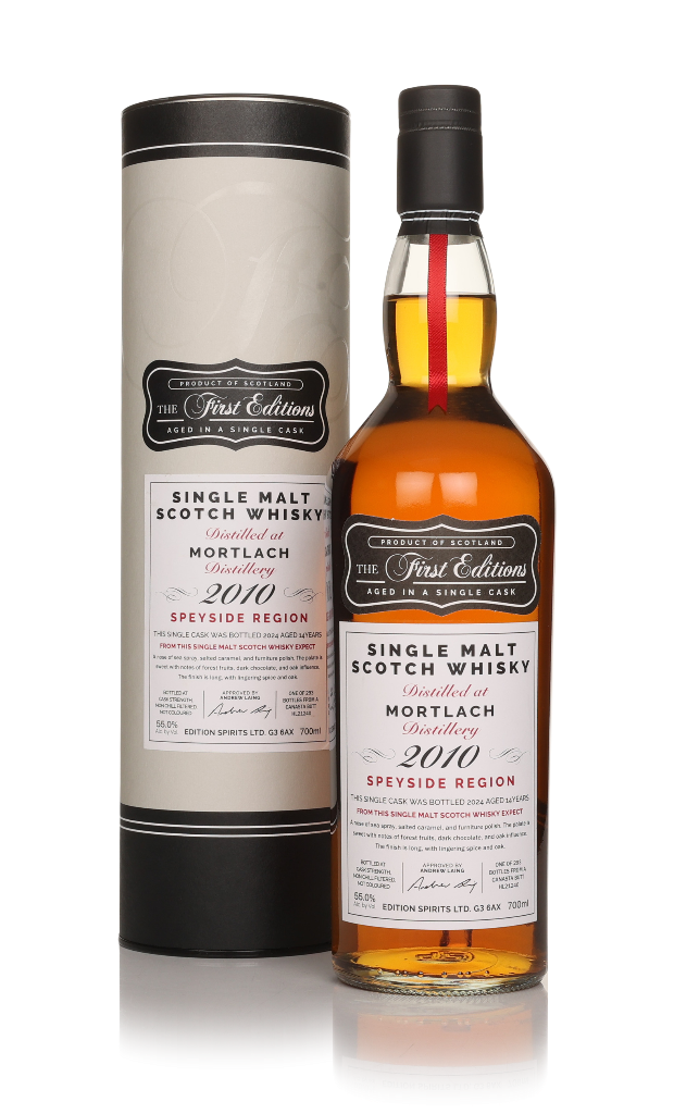 Mortlach 14 Year Old 2010 (cask HL21240) - The First Editions (Hunter Laing) 70cl product image