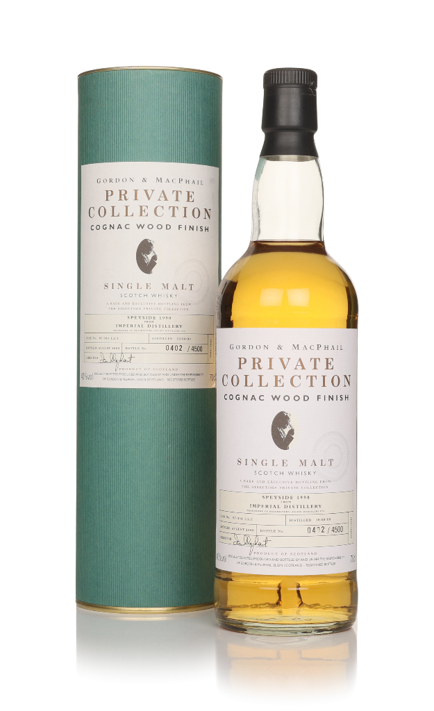 Imperial 1990 (bottled 2000) Cognac Wood Finish - Private Collection (Gordon & MacPhail) 70cl product image