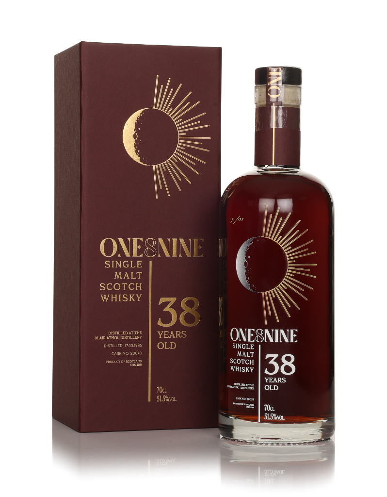 Blair Athol 38 Year Old 1986 - 'Eternal Cycle' (One8Nine) 70cl product image