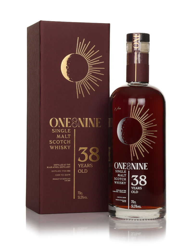 Blair Athol 38 Year Old 1986 - 'Eternal Cycle' (One8Nine) 70cl product image