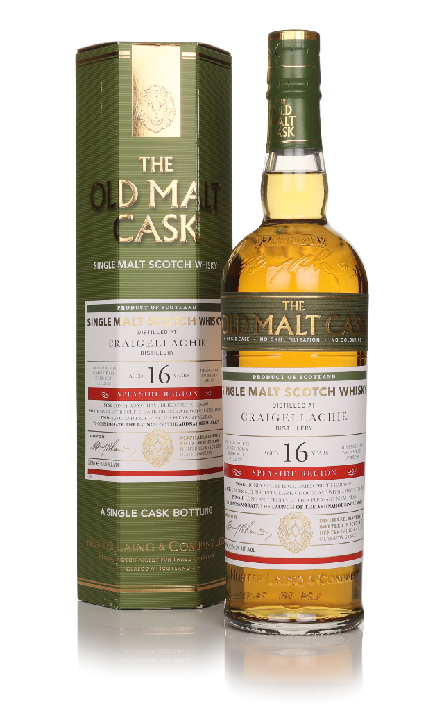 Craigellachie 16 Year Old 2007 (cask HL21170) - Old Malt Cask (Hunter Laing) 70cl product image