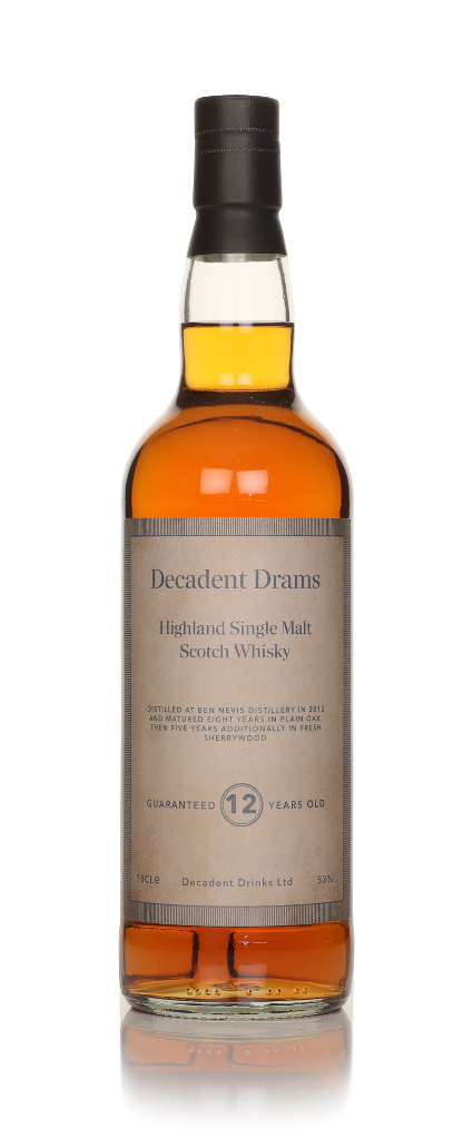 Ben Nevis 12 Year Old 2012 - Decadent Drams (Decadent Drinks) 70cl product image