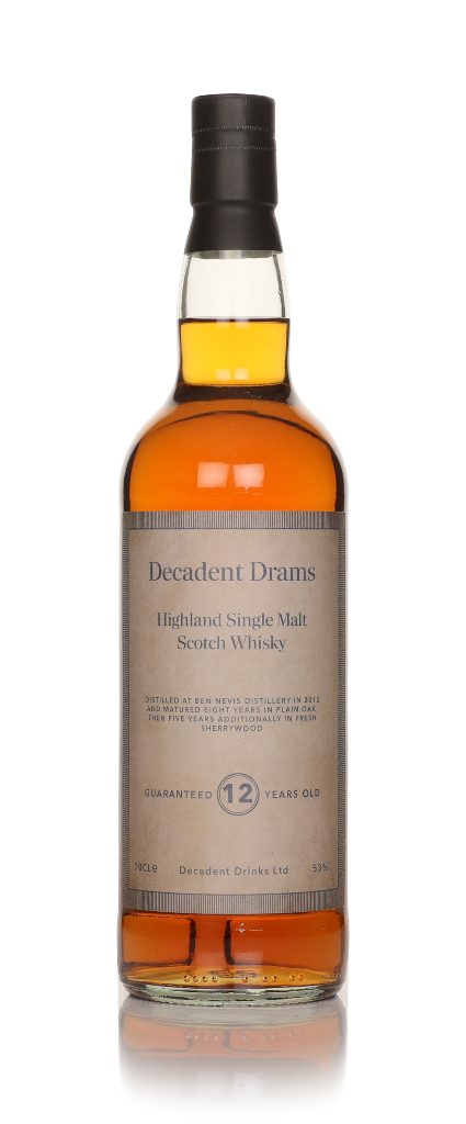 Ben Nevis 12 Year Old 2012 - Decadent Drams (Decadent Drinks) 70cl product image