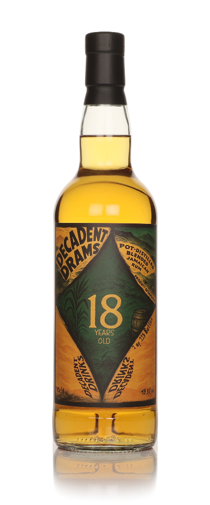 Jamaican Rum 18 Year Old - Decadent Drams (Decadent Drinks) 70cl product image