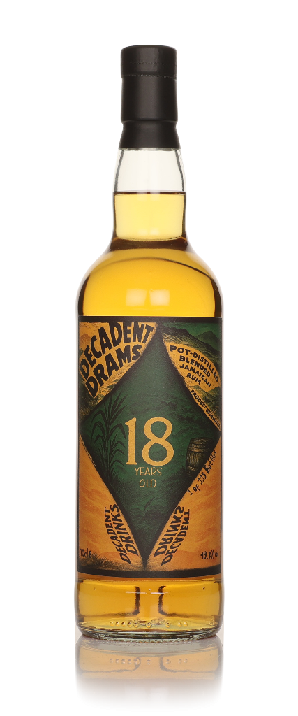 Jamaican Rum 18 Year Old - Decadent Drams (Decadent Drinks) 70cl product image