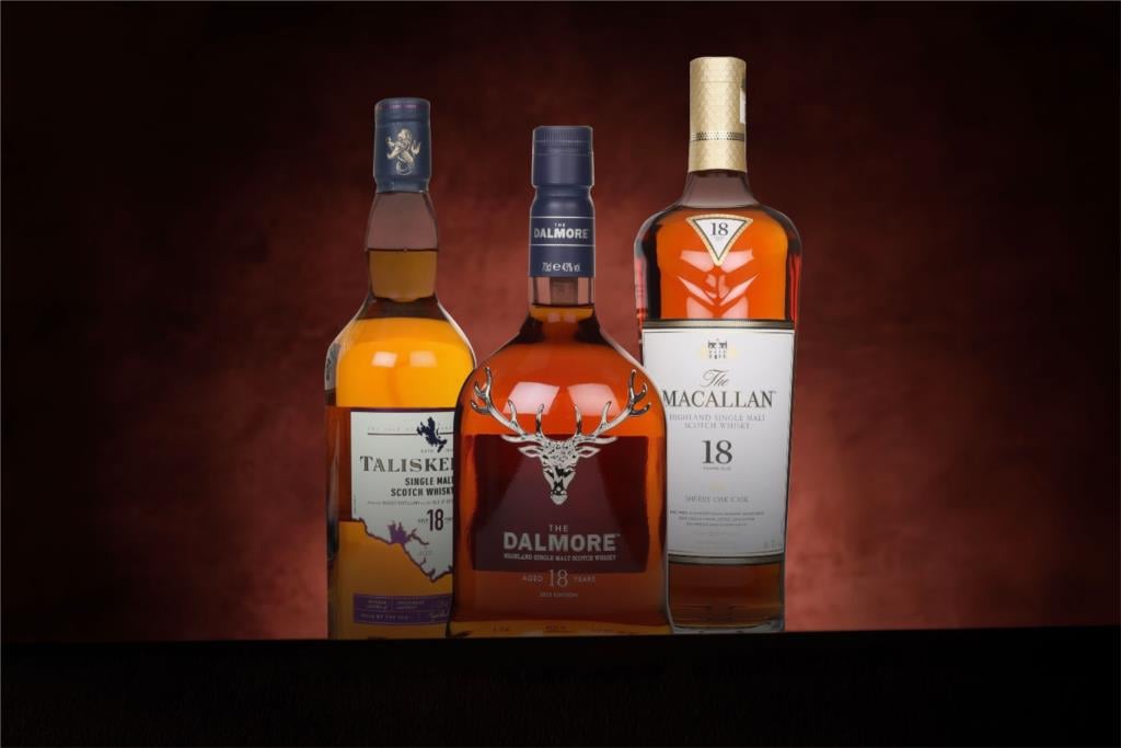 *COMPETITION* 18 Year Old Whisky Trio (3) Ticket 70cl product image