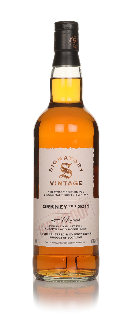 Orkney (HP) 14 Year Old 2011 - 100 Proof Edition #58 (Signatory) 70cl product image
