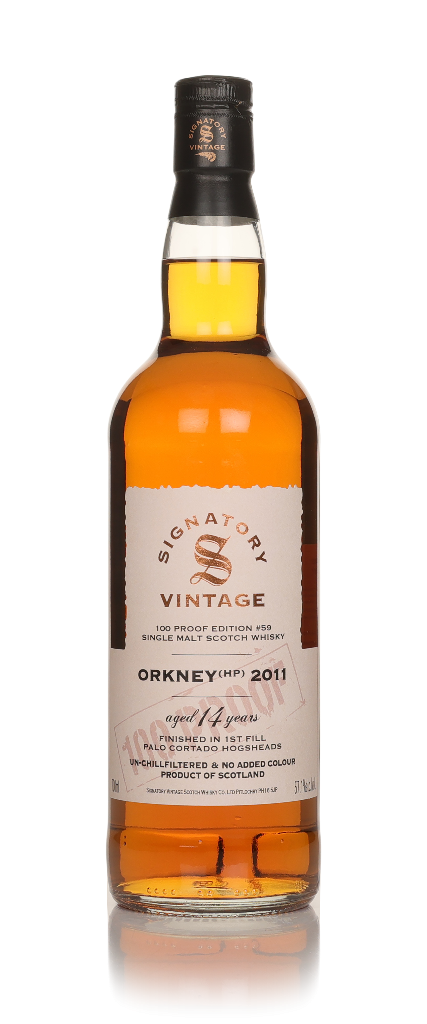 Orkney (HP) 14 Year Old 2011 - 100 Proof Edition #59 (Signatory) 70cl product image