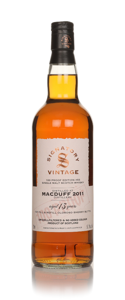 Macduff 13 Year Old 2011 - 100 Proof Edition #55 (Signatory) 70cl product image