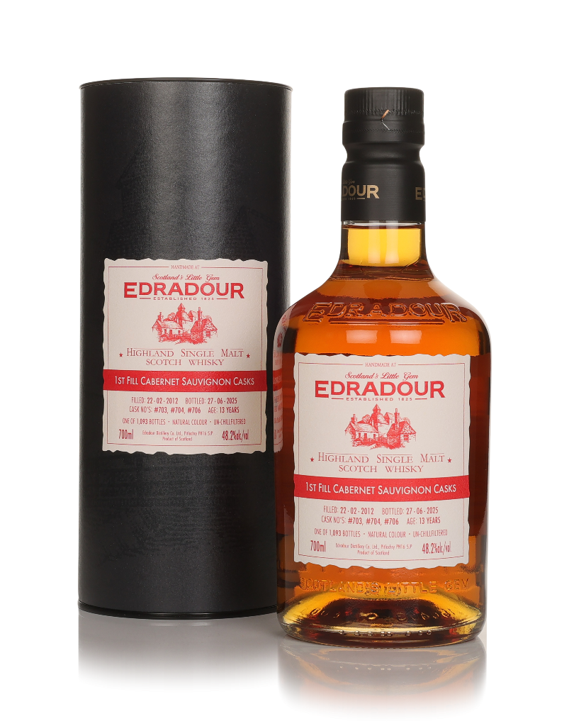 Edradour 13 Year Old 2012 - Michael Eppan Cabernet Sauvignon 70cl product image
