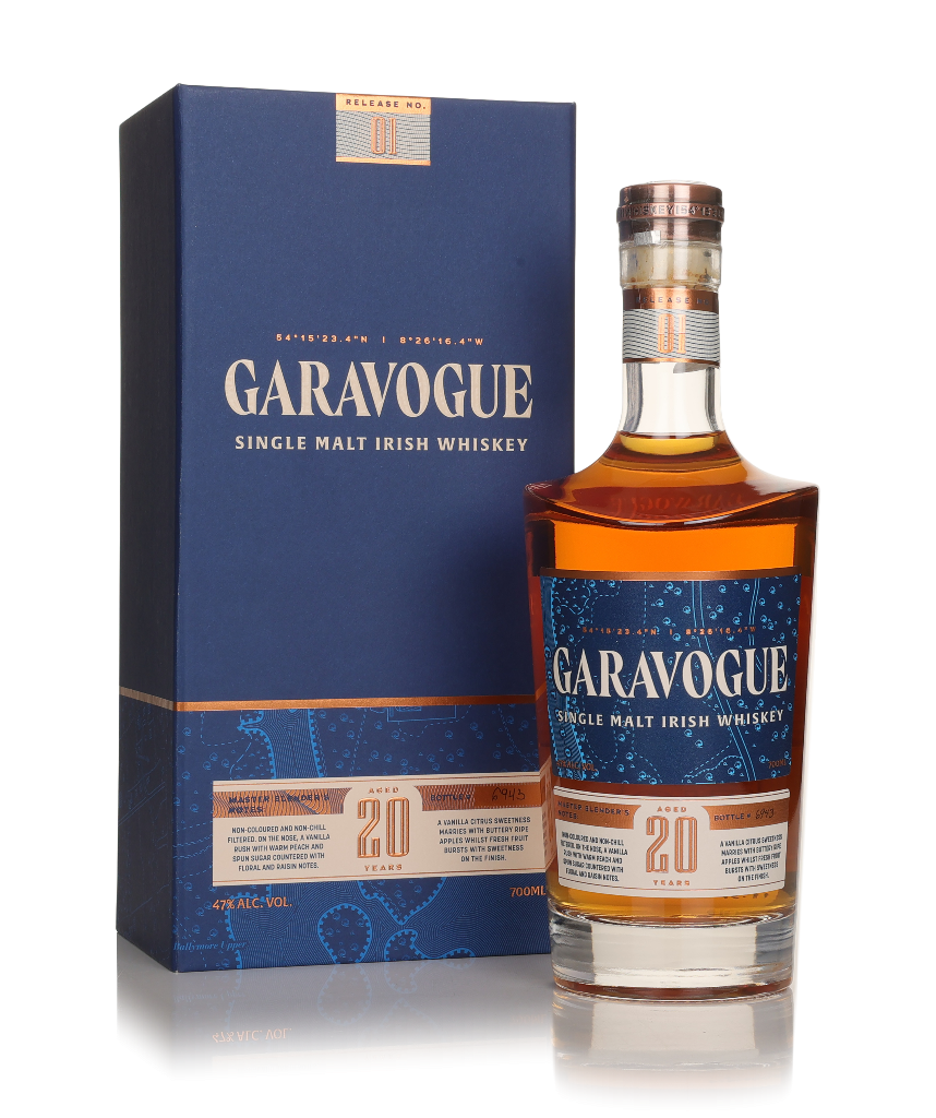 Garavogue 20 Year Old Irish Whiskey 70cl product image