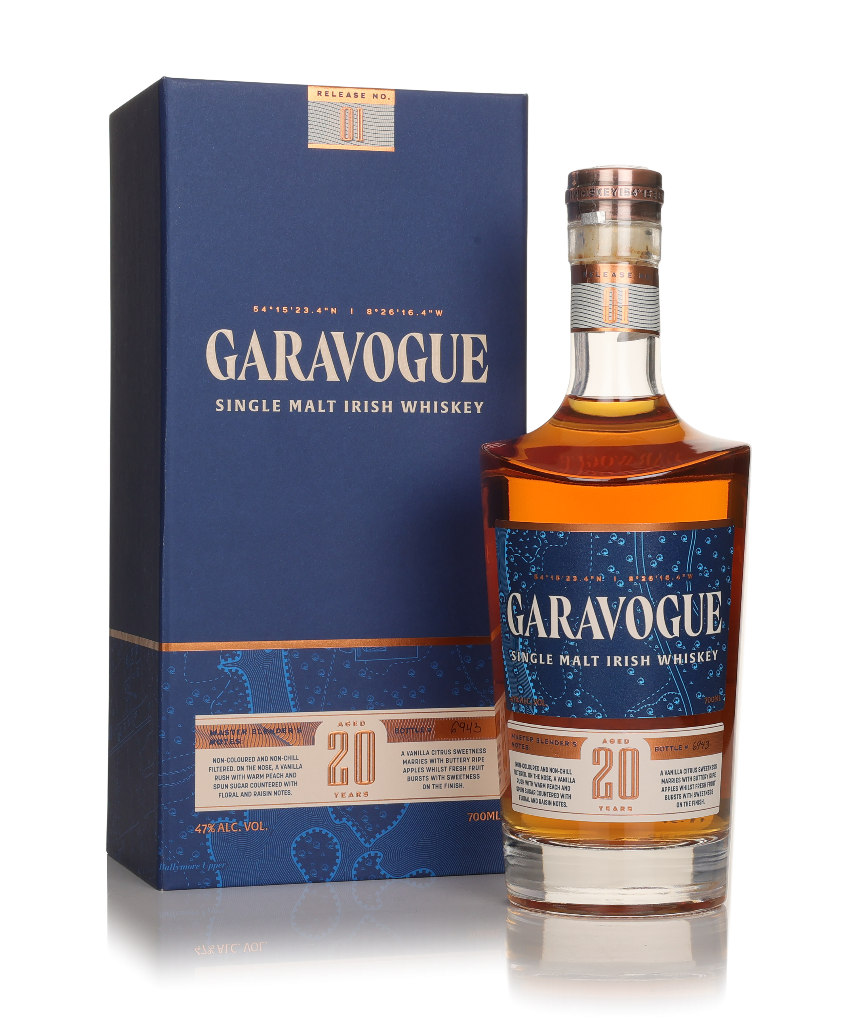 Garavogue 20 Year Old Irish Whiskey 70cl product image