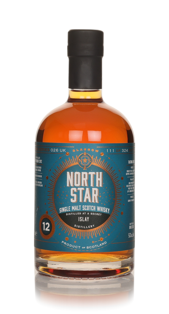 Secret Islay 12 Year Old 2012 (North Star Spirits) 70cl product image