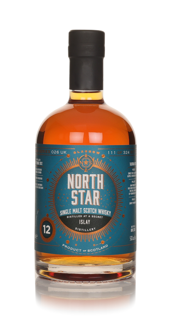 Secret Islay 12 Year Old 2012 (North Star Spirits) 70cl product image