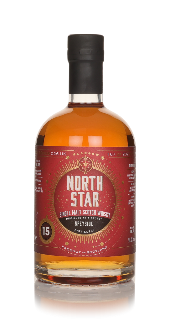 Secret Speyside 15 Year Old 2009 (North Star Spirits) 70cl product image