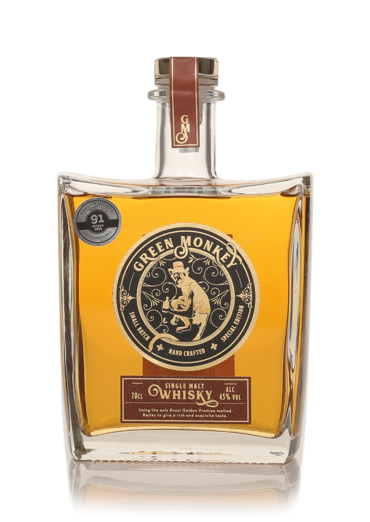 Green Monkey Single Malt Whisky 70cl product image