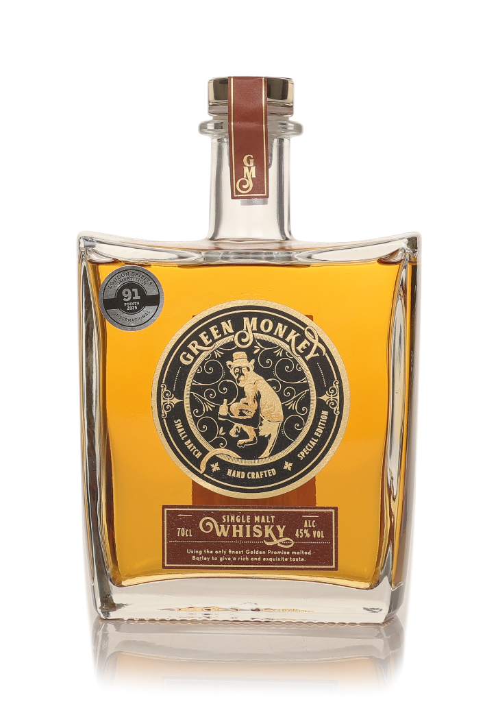 Green Monkey Single Malt Whisky 70cl product image