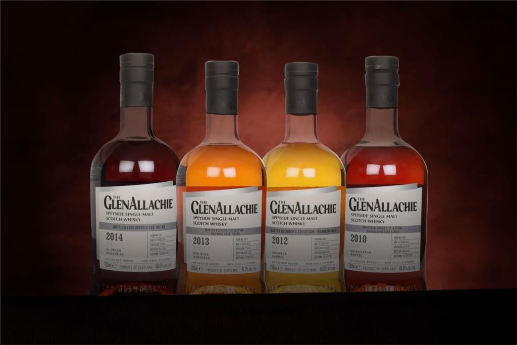 *COMPETITION* GlenAllachie Single Cask Whisky Collection (4) Ticket 70cl product image