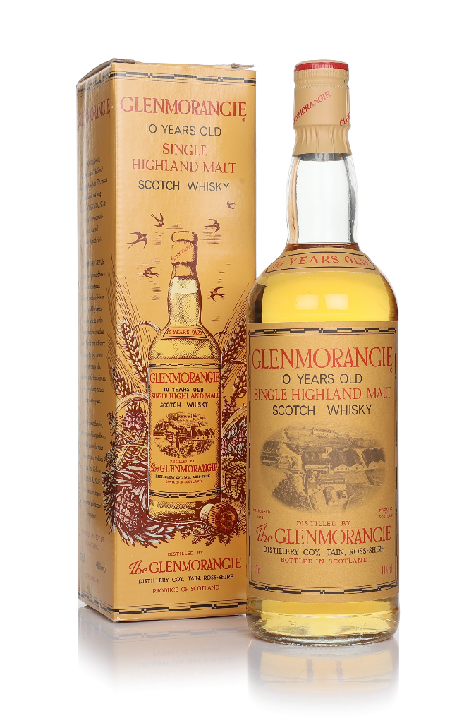 Glenmorangie 10 Year Old - Early 1980s (with Presentation Box) 75cl product image