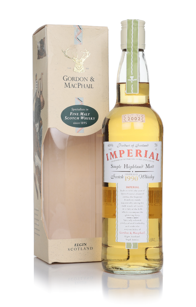 Imperial 1990 (bottled 2002) (Gordon & MacPhail) 70cl product image