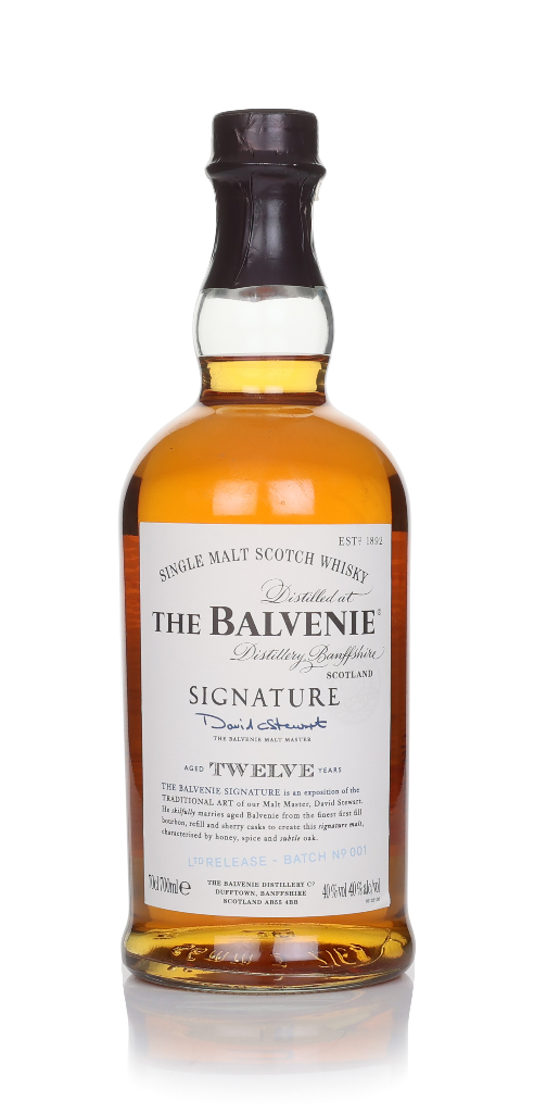 Balvenie Signature 12 Year Old Batch 001 (No Presentation Tube) 70cl product image