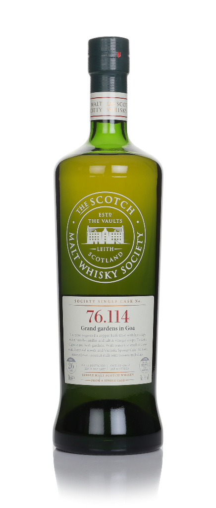 Mortlach 26 Year Old 1987 (cask 76.114) - (The Scotch Malt Whisky Society) 70cl product image