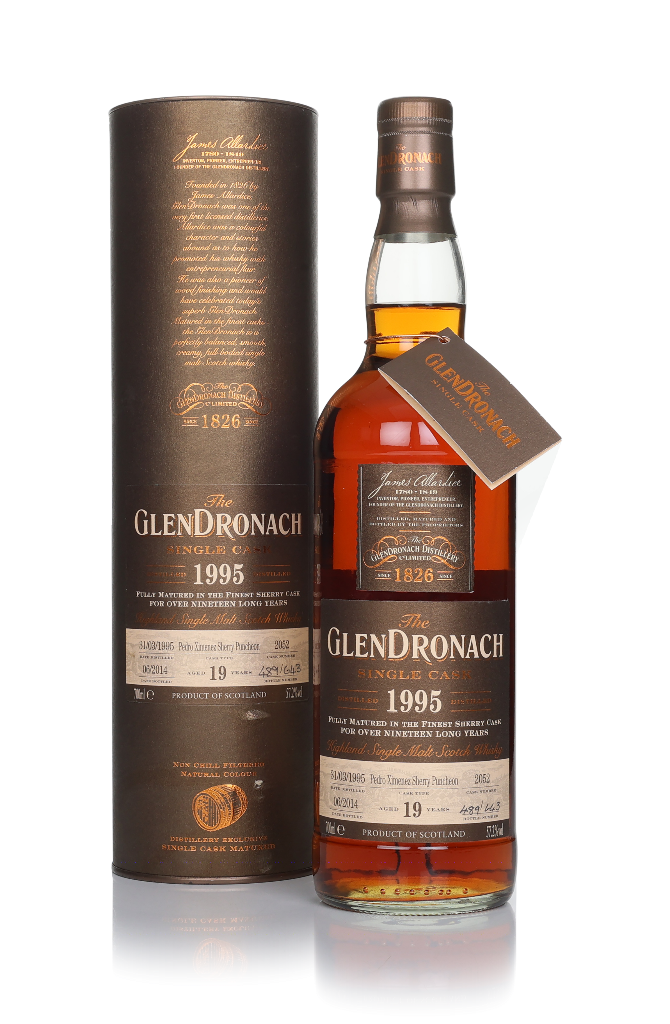 GlenDronach 19 Year Old 1995 (cask 2052) - PX Sherry Puncheon 70cl product image